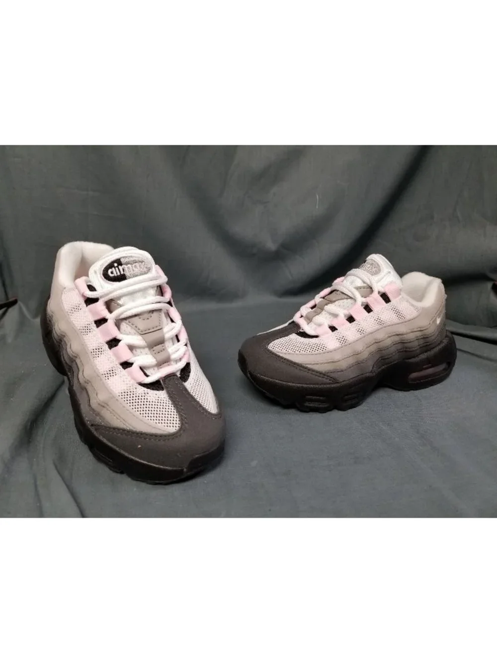 Nike Air Max '95 S (PS) Sneakers Pink Mesh 905461 075 Kids Size 11c NEW NO BOX!